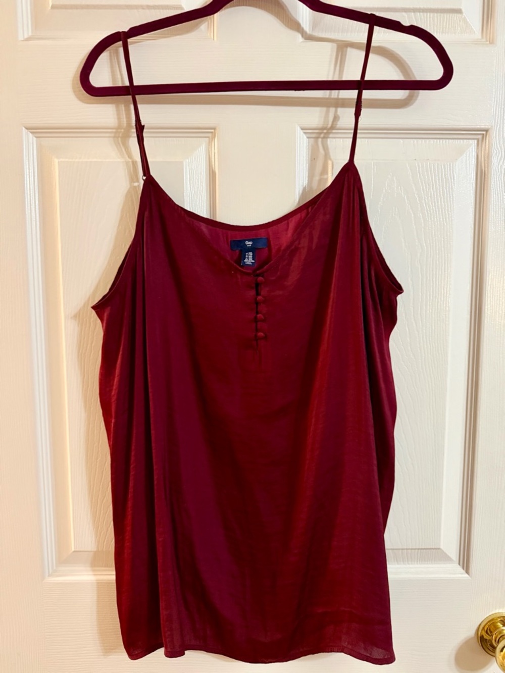 GAP Maroon Camisole Top